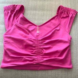 Hot pink Free People Movement tank top